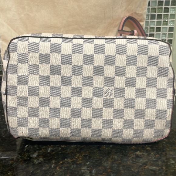 Sold / Louis Vuitton NeoNoe MM Azure / Rose - Picture 11 of 12